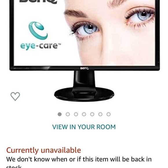 BenQ GL2460HM 24” Gaming Monitor - Picture 2 of 2